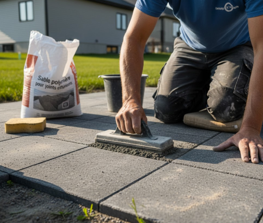 faire les jointoiements du carrelage extérieur