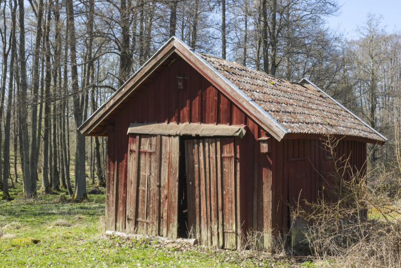 Construction sauvage qui paye les cabanes