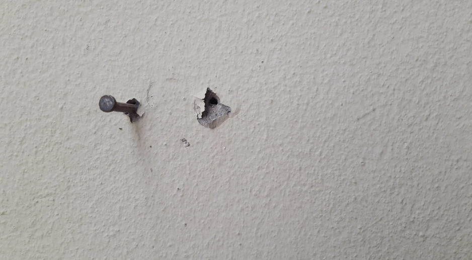 reboucher des trous dans le mur