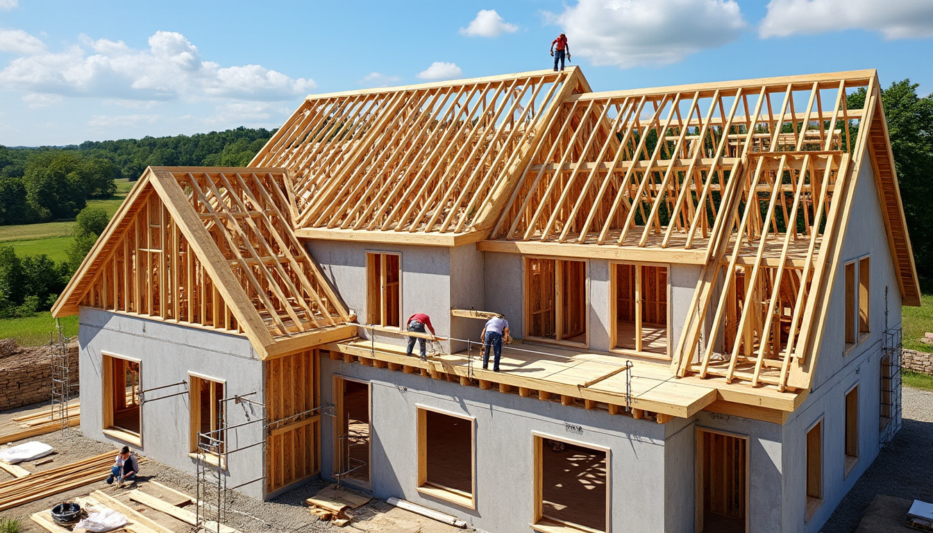découvrez le principe et les avantages de la charpente fermette 4 pans, une solution robuste et esthétique pour votre toiture, adaptée à tous types de constructions.