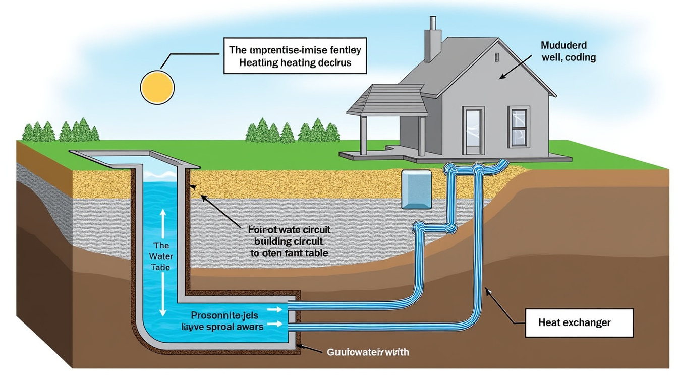 découvrez le fonctionnement de la géothermie sur nappe phréatique et les coûts associés pour optimiser votre installation énergétique durable.
