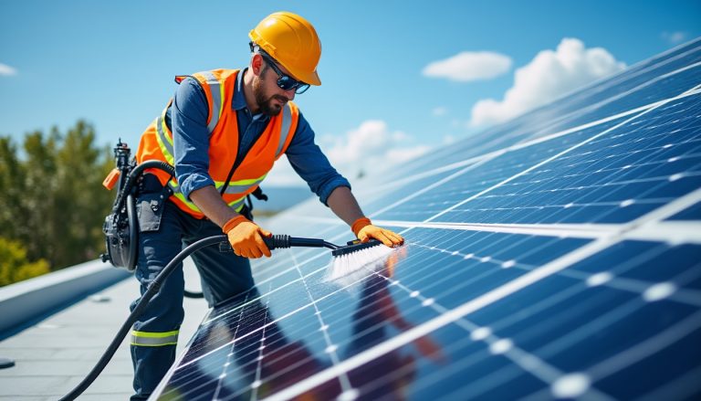 découvrez le prix du nettoyage de panneaux solaires et les facteurs qui l'influencent pour optimiser l'efficacité de votre installation solaire.