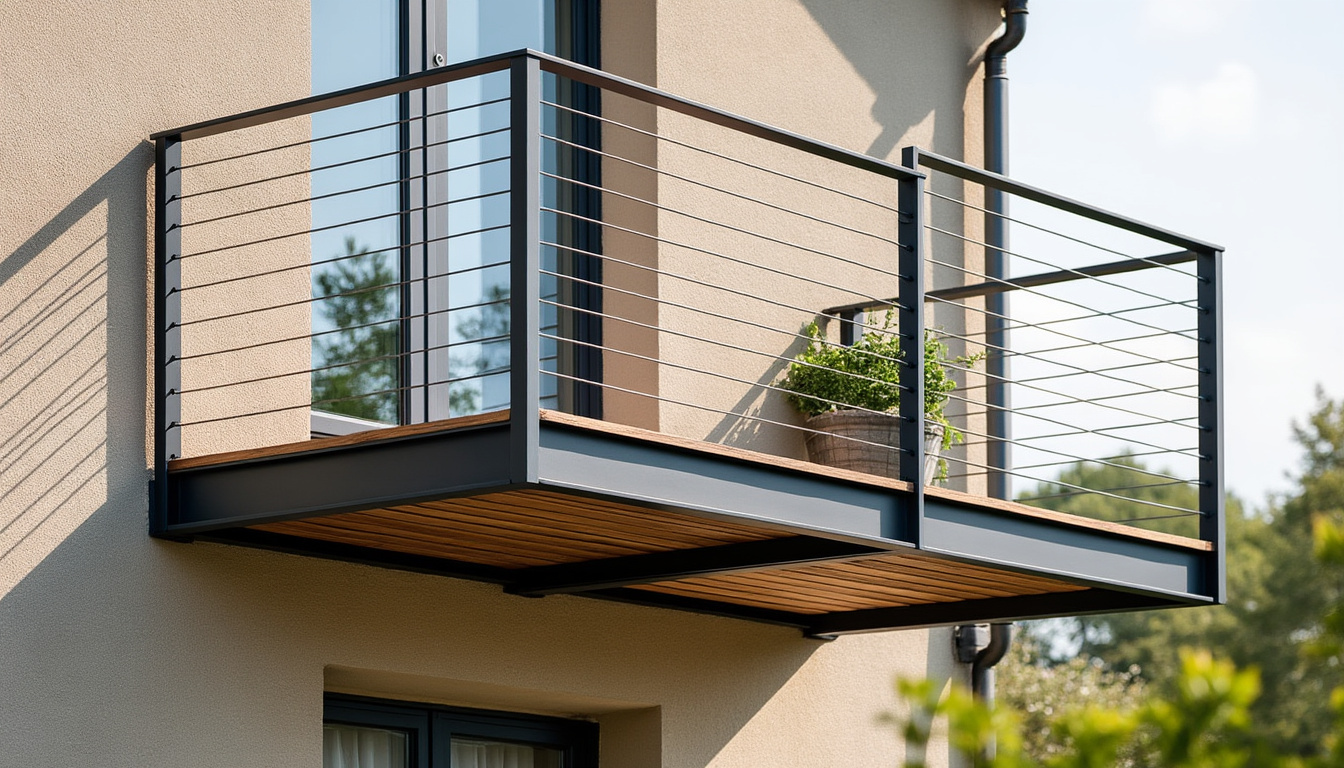 découvrez les différents types de balcons métalliques et leurs prix pour choisir la meilleure option adaptée à votre projet.