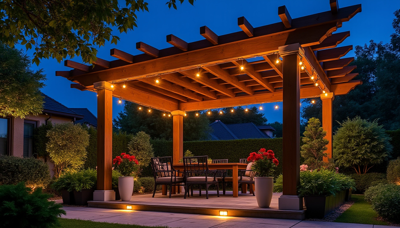 découvrez des idées d'éclairage pour pergola et suivez nos conseils d'installation pour créer une ambiance chaleureuse et conviviale dans votre espace extérieur.