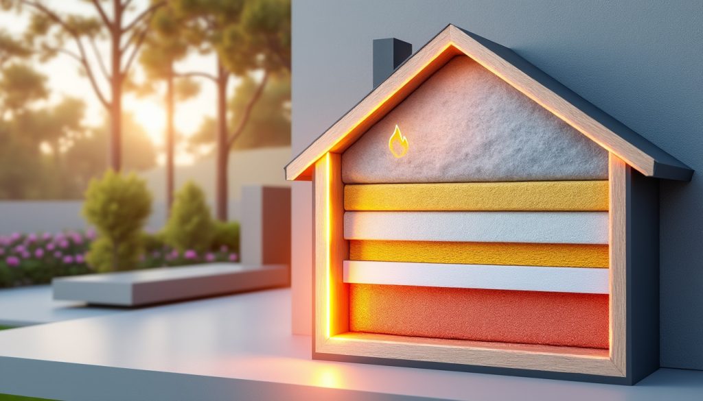 découvrez les meilleurs matériaux isolants résistants au feu pour protéger efficacement votre maison contre les risques d'incendie.