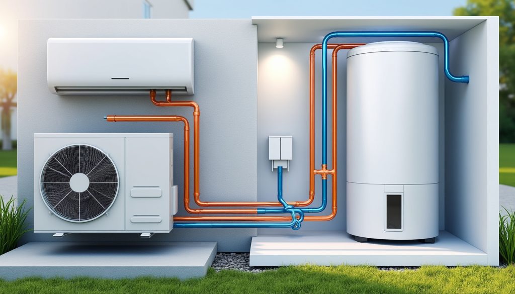 découvrez le fonctionnement et le prix du ballon thermodynamique split, une solution économique et écologique pour chauffer votre eau sanitaire.