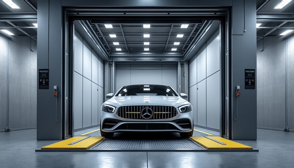 découvrez notre monte-charge voiture, un ascenseur sécurisé et pratique pour votre véhicule, idéal pour optimiser l'espace et faciliter le stationnement.