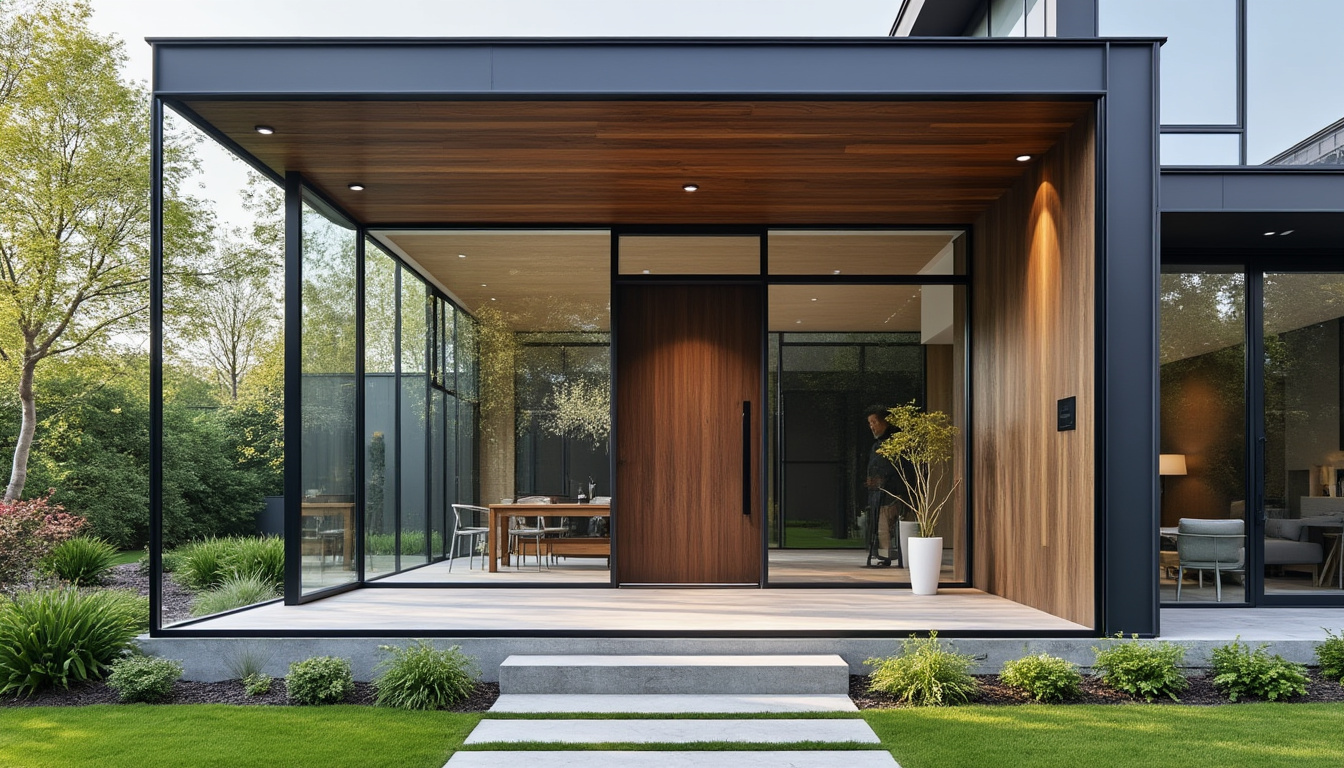 découvrez les avantages des sas d'entrée en aluminium et en bois, leurs caractéristiques, ainsi que les prix pour bien choisir votre porte d'entrée.