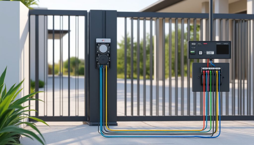 découvrez comment réaliser le câblage et l'installation d'un portail électrique grâce à notre schéma détaillé et nos conseils pratiques.